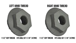 LEFT / RIGHT HAND THREAD Cast Iron Radiator - Reducing Bush 1 1/2" - 1/2" BSP - Picture 1 of 9