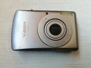 AS IS CANON IXUS 65 IXUS65 6.0MP Zoom Digital photo vintage Camera Silver - Picture 1 of 20