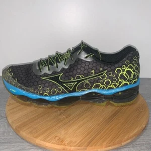 Scarpe da corsa uomo Mizuno Wave Prophecy 3 taglia 15 nero verde sneakers *DIFETTI - Foto 1 di 10
