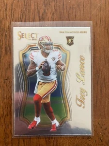 Trey Lance RC 2021 Panini Select Certified Rookie SCR-3 San Francisco 49ers - Bild 1 von 2