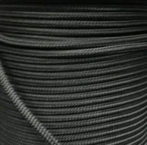 10mm x 10m Polyester Rope Double Braid Black Marine Yacht Sailing Mooring Boat - Picture 1 of 1