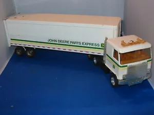 ERTL 1/25 Scale John Deere Parts Express Semi Truck Vintage - Picture 1 of 5