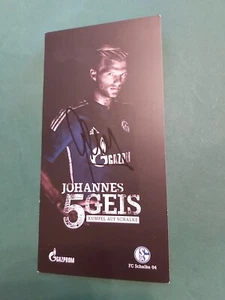 FC Schalke 04 , J. Geis ,Groß-Autogrammkarte, Fussball - Picture 1 of 2