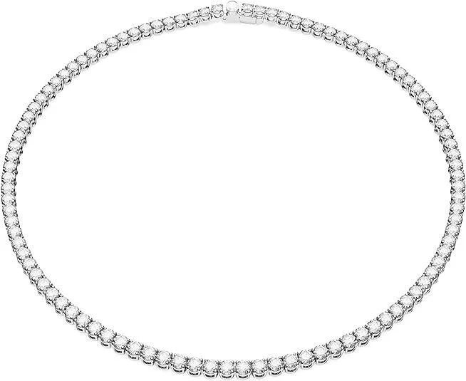 Collar Swarovski 5661257 PANTALLA Mujer Matriz Redondo Forma Piedra Transparente Foto 1 de 1