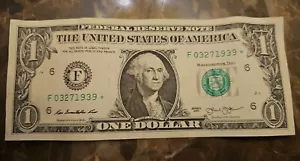 1 dollar bill birthday note star note March 27, 1939 - Picture 1 of 6