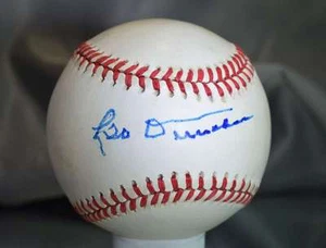 Leo Durocher Jsa Certed American League Autograph Baseball Authentic Signed - Picture 1 of 1