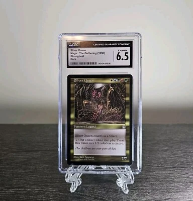 CGC 6.5 Sliver Queen MTG Stronghold Magic the Gathering Card  - Image 1 of 2