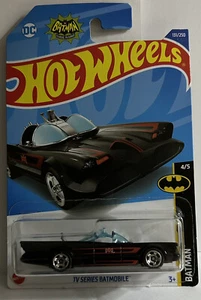 HOT WHEELS - SERIE DE TELEVISIÓN BATIMÓVIL Negro - Mattel #4/5 Batman DC - Imagen 1 de 2