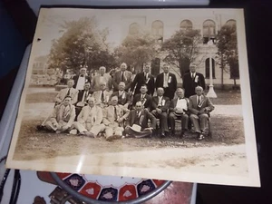 ORIGINAL 1935-37 W.O.W. WOODMEN OF THE WORLD HEAD CAMP OFFICERS PHOTO LOUISIANA  - Picture 1 of 1