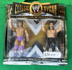 WWE Jakks Classic Superstars Rick Martel vs Jake The Snake Roberts WWF Figures - Picture 1 of 5