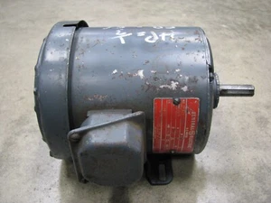 GE Electric Motor 5K42FG2922 1/3hp 1725rpm 3phase - Picture 1 of 17