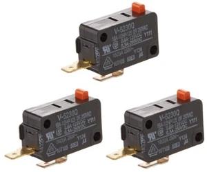 WB24X10047  Micro Door Switch New (3 Pack)* - Picture 1 of 4