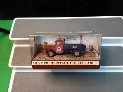 MATCHBOX OLYMPIC HERITAGE COLLECTABLE bedford kd truck london SERIES 1 LTD ED - Image 1 of 4