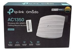 TP-Link AC1350 Wireless MU-MIMO Gigabit Ceiling Mount Access Point Open Box - Afbeelding 1 van 9