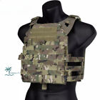 Tactical Vest Quick Detachable Vest Field CS Waterproof Vest Zipper Lightweight