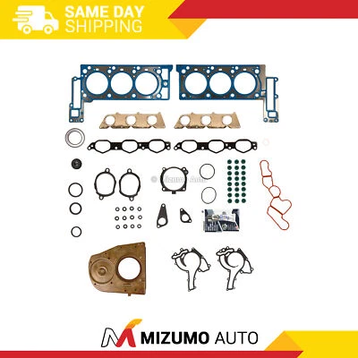 全套垫圈套装 适合 05-13 梅赛德斯 E350 C350 R350 ML350 3.5L DOHC — 第 1/4 张图片