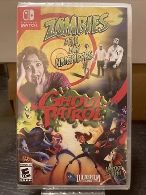 Zombies Ate My Neighbours & Ghoul Patrol - Nintendo Switch - BRAND NEW - Image 1 of 2