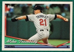 Mike Trombley - 1994 Topps #308 - Minnesota Twins Baseball Card - Picture 1 of 2