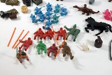 Bottom of Toy Chest Plastic Figures including DFC Dragonriders 1981 and More