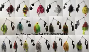 1/2 oz  Big Eye Spinnerbaits - Picture 1 of 21