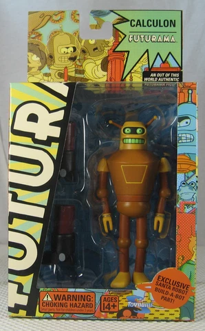 Toynami Futurama Calculon Action Figure Series 5 NEW SEALED Cover