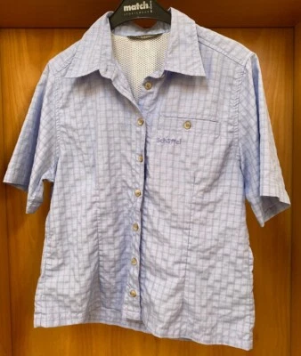 Schöffel Bluse Gr. 38 neuwertig Hemdbluse Wanderbluse Trekking Outdoor Hemd - Bild 1 von 4