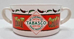 TABASCO Chili Suppenschale - Vintage - nie benutzt - HOUSTON Harvest - zwei GRIFFE - Bild 1 von 10