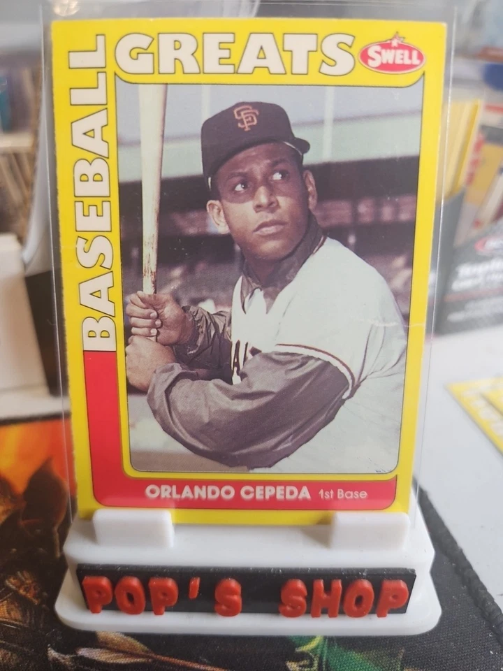 1991 Swell Baseball Greats - Orlando Cepeda #105 - Image 1 of 1