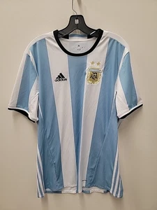 Adidas Argentina Jersey 2016 Home Men's Authentic Soccer - Picture 1 of 7