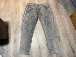 Men’s VERSACE Streaking Grey Jeans (36W / 29L) NICE SHAPE! - Picture 1 of 11