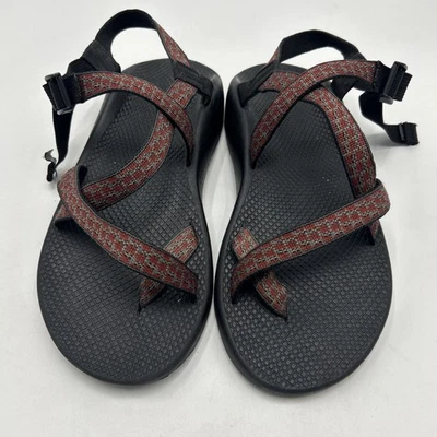 Chaco Z/2 Classic Men Sandals Vibram Size 11 Fore Red Burgundy - Image 1 of 4