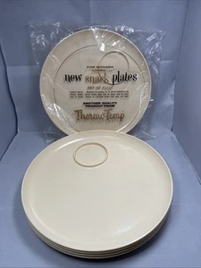 Thermo-Temp Snackteller, 8 Stück: 4 neu im Paket, 4 gebraucht, Vintage - Bild 1 von 4