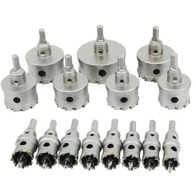 Hartmetall Lochsäge Auswahl 12-150mm für Stahl Edelstahl HM Bohrkrone 1tlg - Bild 1 von 4
