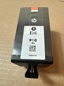 Original OEM HP 910 XL schwarz Oktober 2025 Tintenpatrone kein versiegelter Karton - kostenloser Versand - Bild 1 von 6