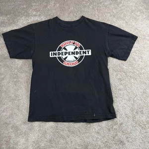 Schwarzes Independent Truck Co T-Shirt Gr. S Skate Built to Grind y2k Emo Punk - Bild 1 von 6