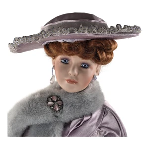 American Classics Porzellan Puppensammlung VIOLETT exklusiv Cracker Barrel - Bild 1 von 20