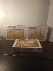3 Arthur’s Jigsaw Puzzles – 60 pieces each by Marc Brown - Picture 1 of 14