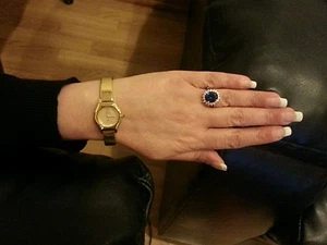 Anne Klein Damenuhr Classic Golden Color XII nur Nummer - Bild 1 von 3