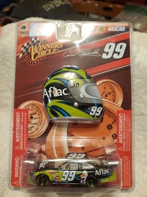 JUEGO IMÁN COCHE Y CASCO NASCAR CARL EDWARDS 99 2009 CÍRCULO GANADOR 1:64 NUEVO Foto 1 de 2