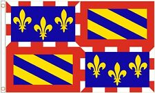 Burgundy France Polyester Flag