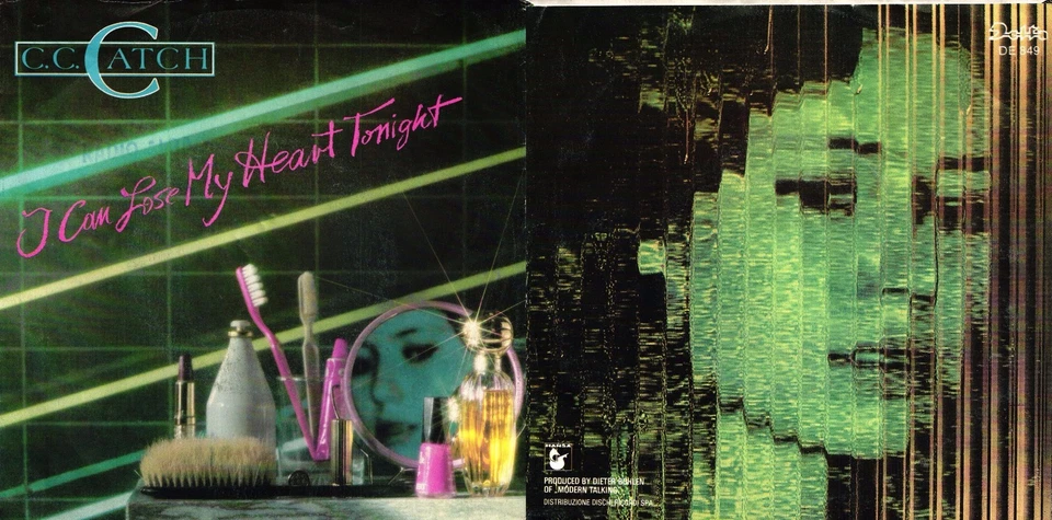 Record 45 RPM C.C.Catch - I Can Lose My Heart Tonight - Image 1 of 1