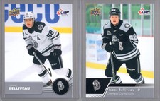 ISAAC BELLIVEAU [Lot of 2] Wheeling Nailers (ECHL)
