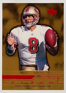 Steve Young 1999 Upper Deck Quarterback Class Insert #QB11 49ers HOF MVP - Picture 1 of 2