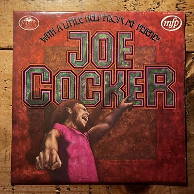 JOE COCKER / WITH A LITTLE HELP FROM MY FRIENDS - ORIGINAL VINYL LP - Image 1 of 4
