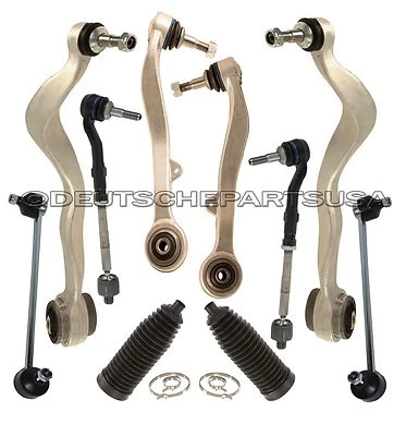 FRONT CONTROL THRUST Arm ARMS BALL JOINTS Tie Rods BMW E63 E64 Suspension Kit 10 - Image 1 of 4