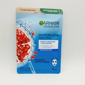 Garnier SkinActive Moisture Bomb Tissue Pomegranate Mask - Picture 1 of 2