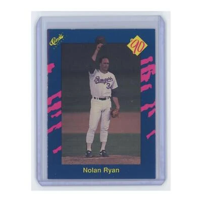 1990 Classic Nolan Ryan Rangers #1 - Image 1 of 3