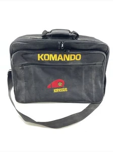 Black Ballistic Nylon Hard Laptop Case Bag Briefcase Komando Kopassus Special - Picture 1 of 7
