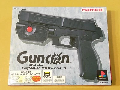 NAMCO GUNCON Gun Controller PS1 Light Gun NPC-103 / Work for CRT TV Only - Image 1 of 4