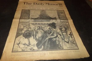 Vintage Daily Mirror British Bluejacket Airship New Yorks Motor Polo Sport 1912 - Picture 1 of 10